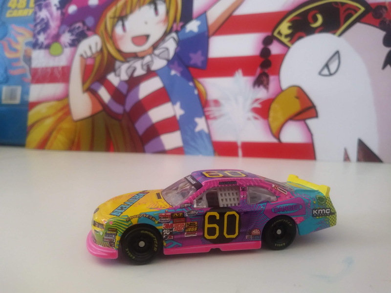 This is the most gratuitously American backdrop I had in the house. I’m glad I actually like Clownpiece now but anyhoo